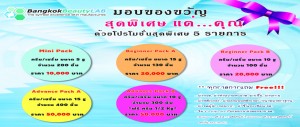 โบรชัวร์ โปรโมชั่น 2018 หน้าเวป
